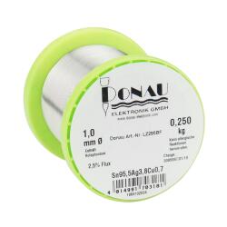 LZ295BF - Lötzinn bleifrei Ag3,8 Ø 1 mm Spule...