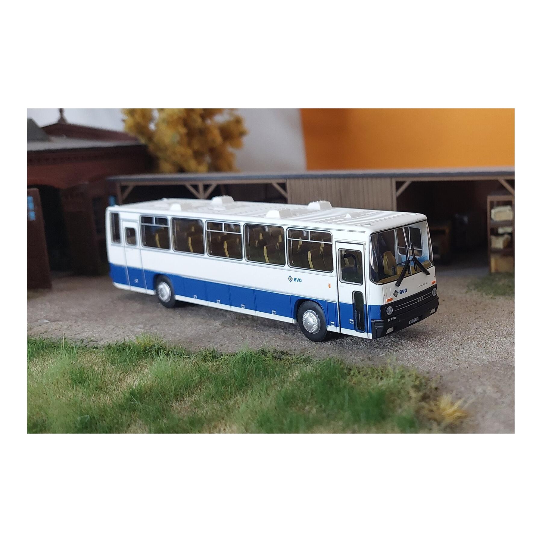 Modell-Car Zenker 03-428 Ikarus 250.59 "BVO Erzgebirge" - blau/weiß, 1:87