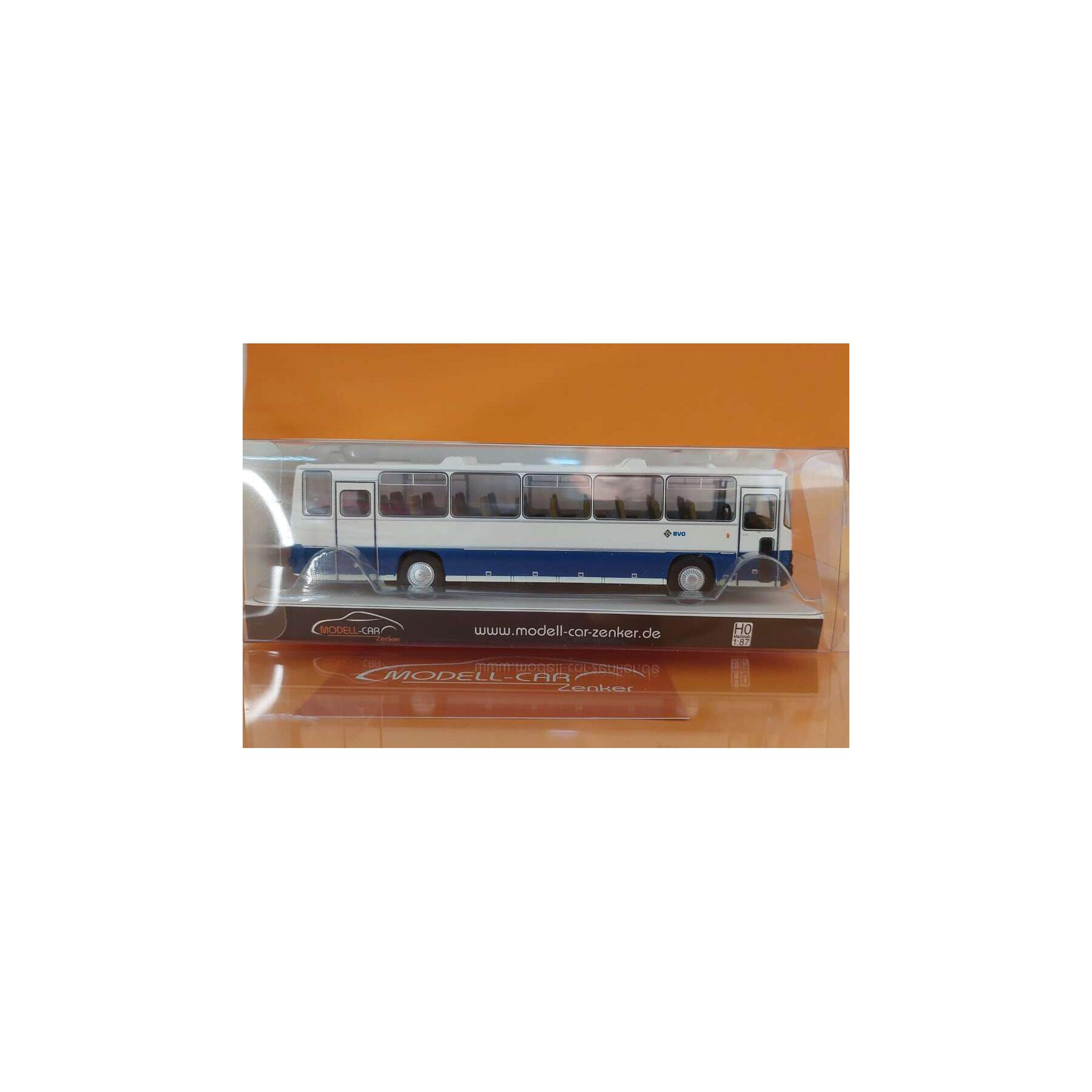 Modell-Car Zenker 03-428 Ikarus 250.59 "BVO Erzgebirge" - blau/weiß, 1:87