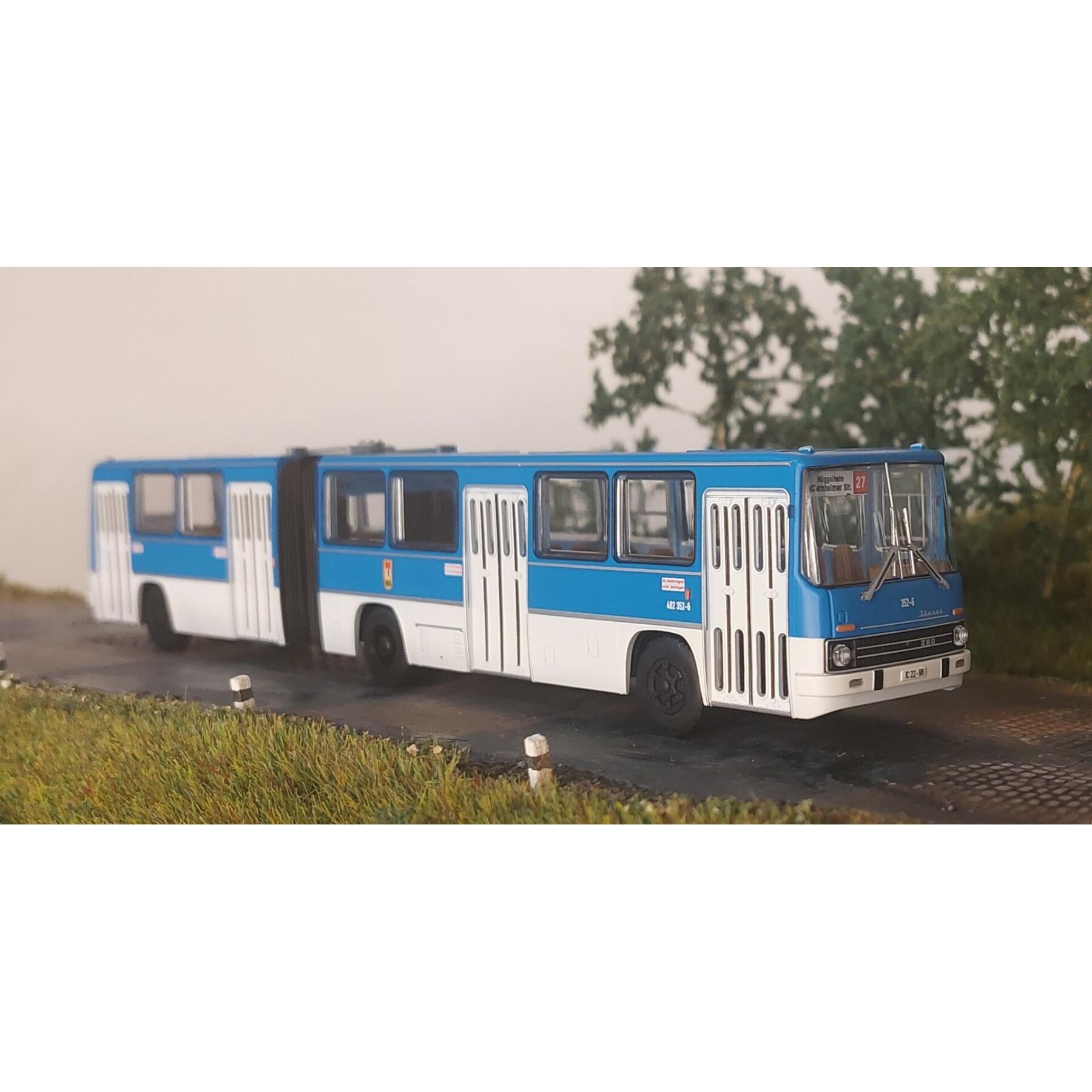 Modell-Car Zenker 03-415 Ikarus 280.02 BVB Berlin - blau/weiß 1:87