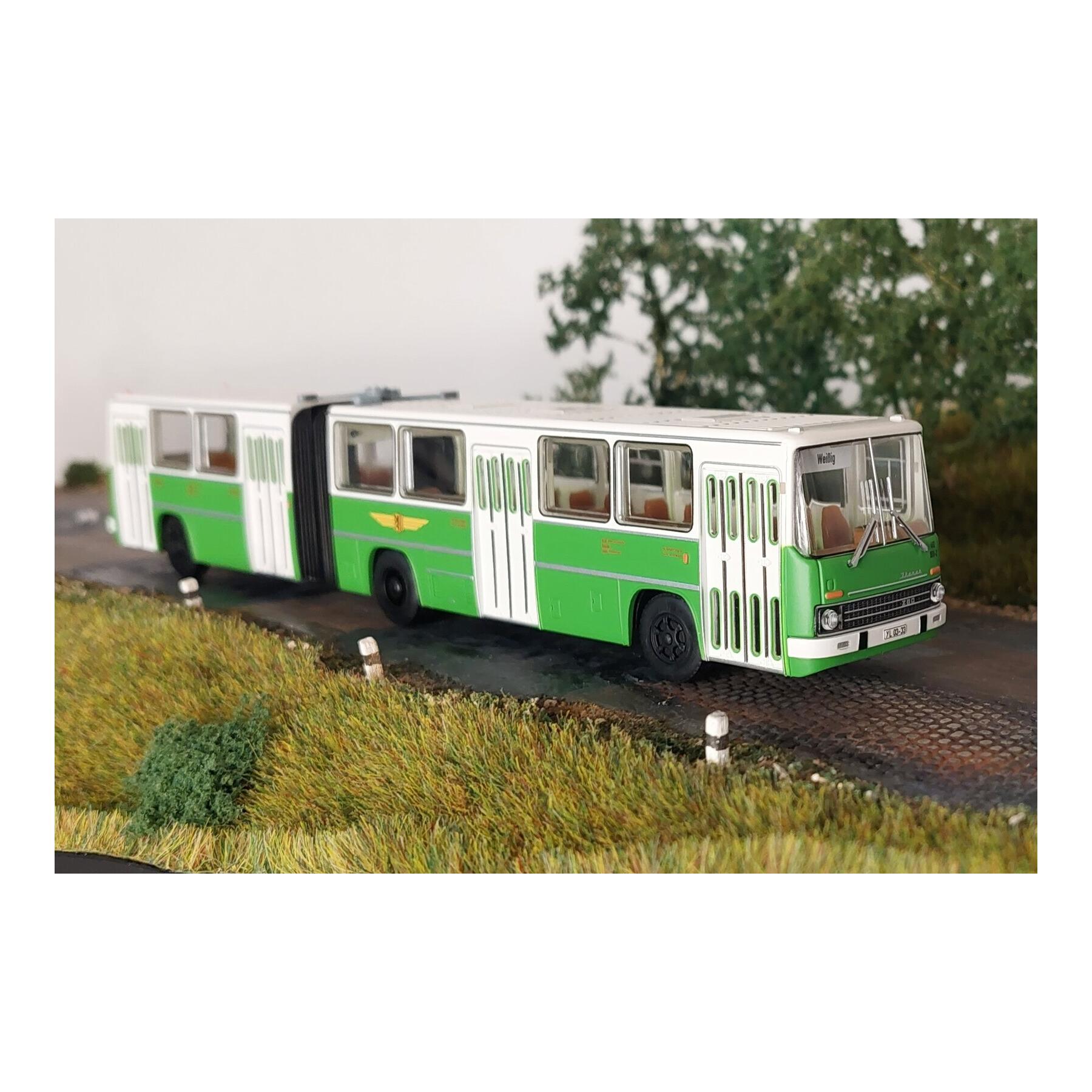 Modell-Car Zenker 03-413 Ikarus 280.02 VEB Nahverkehr Dresden grün/weiß 1:87
