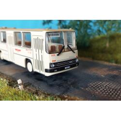 Modell-Car Zenker 03-4110B Ikarus 280.02 VEB NVK Zwickau beige ZS Zentralhaltestelle 1:87