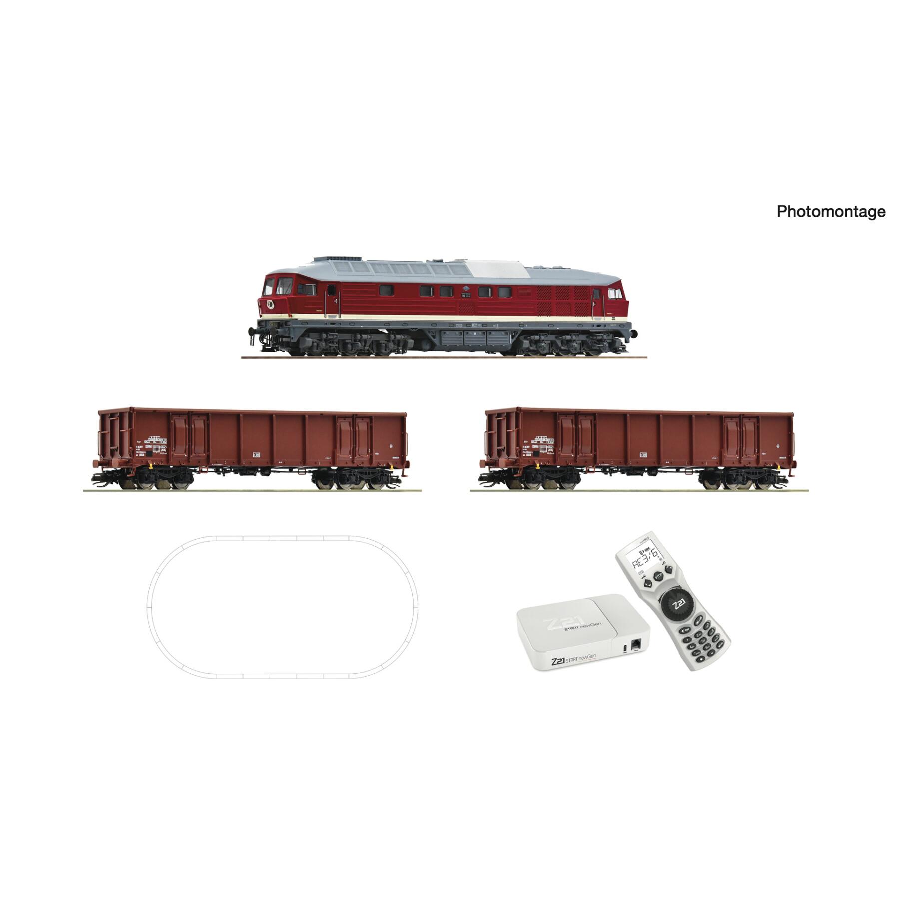 Roco 5190002 Z21 START newGen Digitalset: Diesellokomotive BR 132 (Z21 multiMAUS) DR