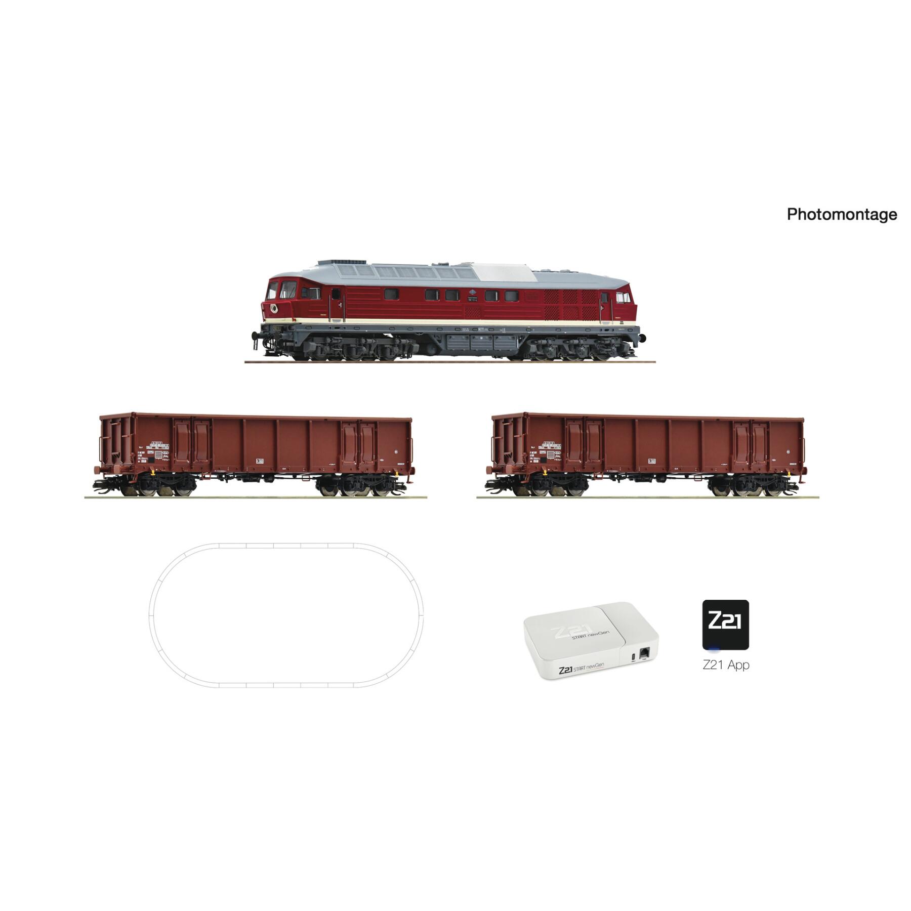 Roco 5190003 Z21 START newGen Digitalset: Diesellokomotive BR 132 (Z21 App only), DR