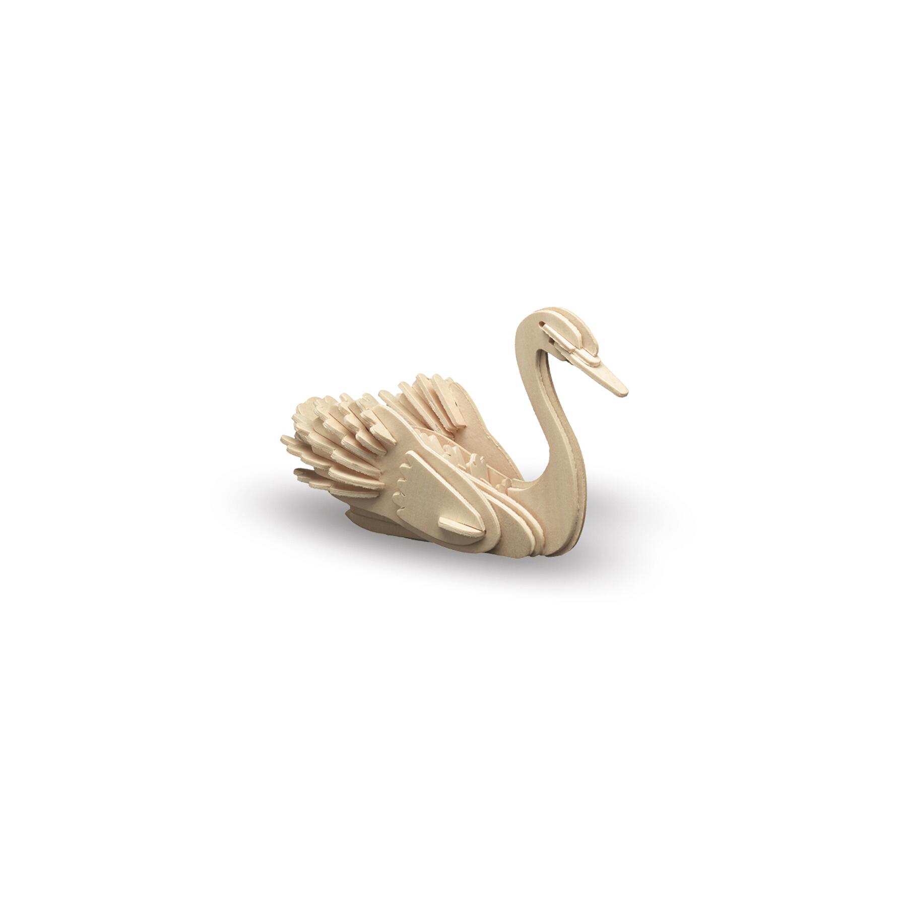 M852-4 - Holzbausatz Schwan