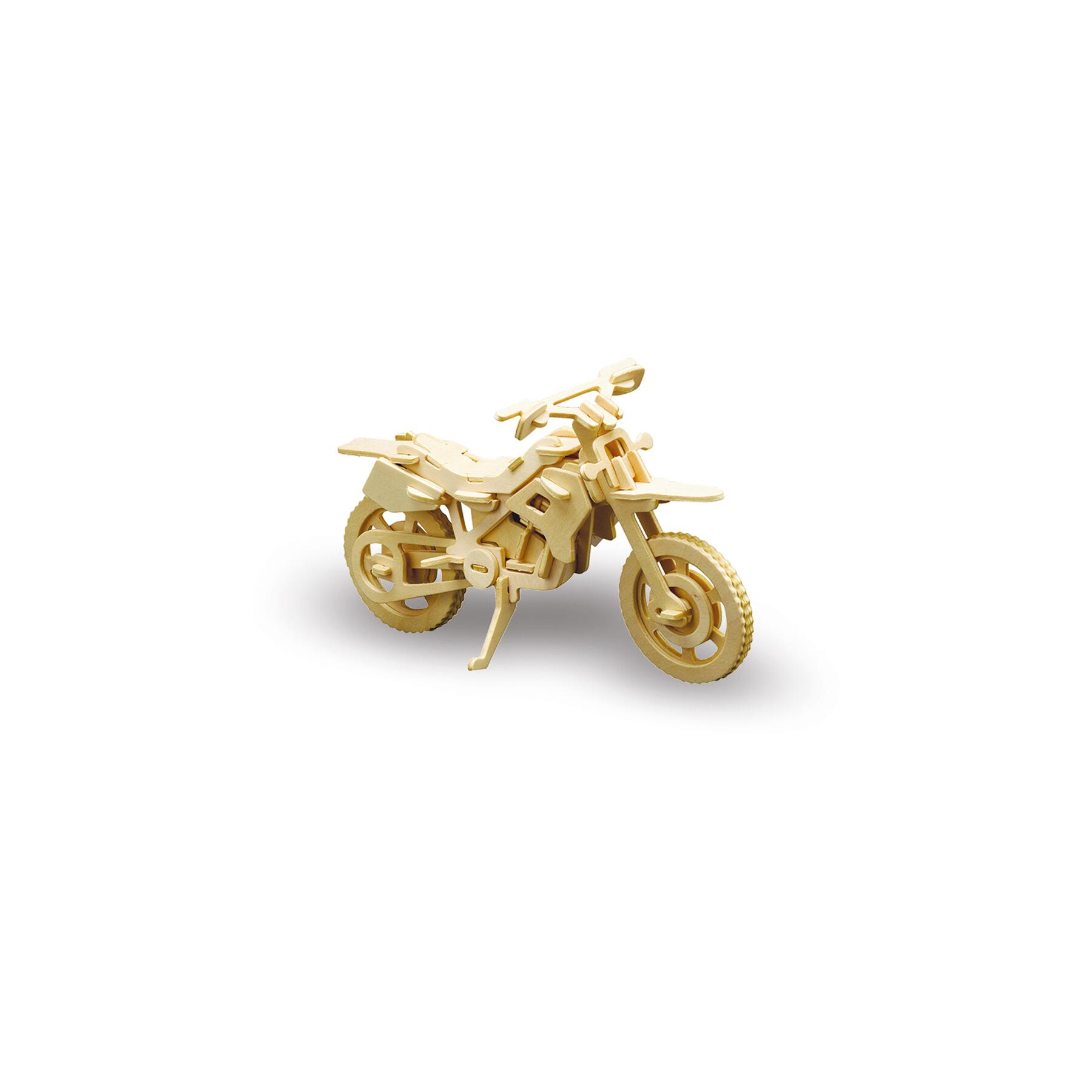 M850-6 - Holzbausatz Cross Motorrad