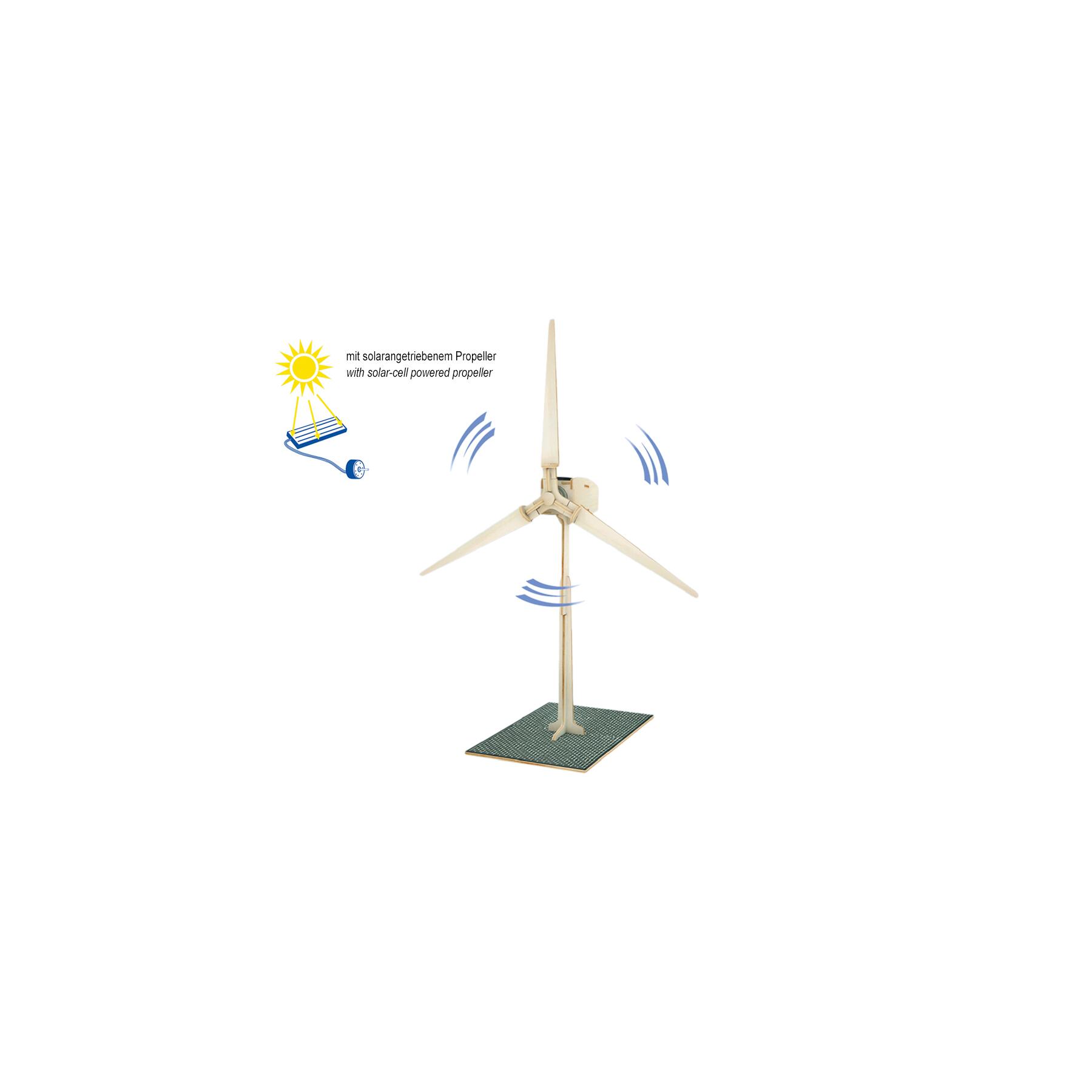 M834-2 - Holzbausatz Solar Windrad