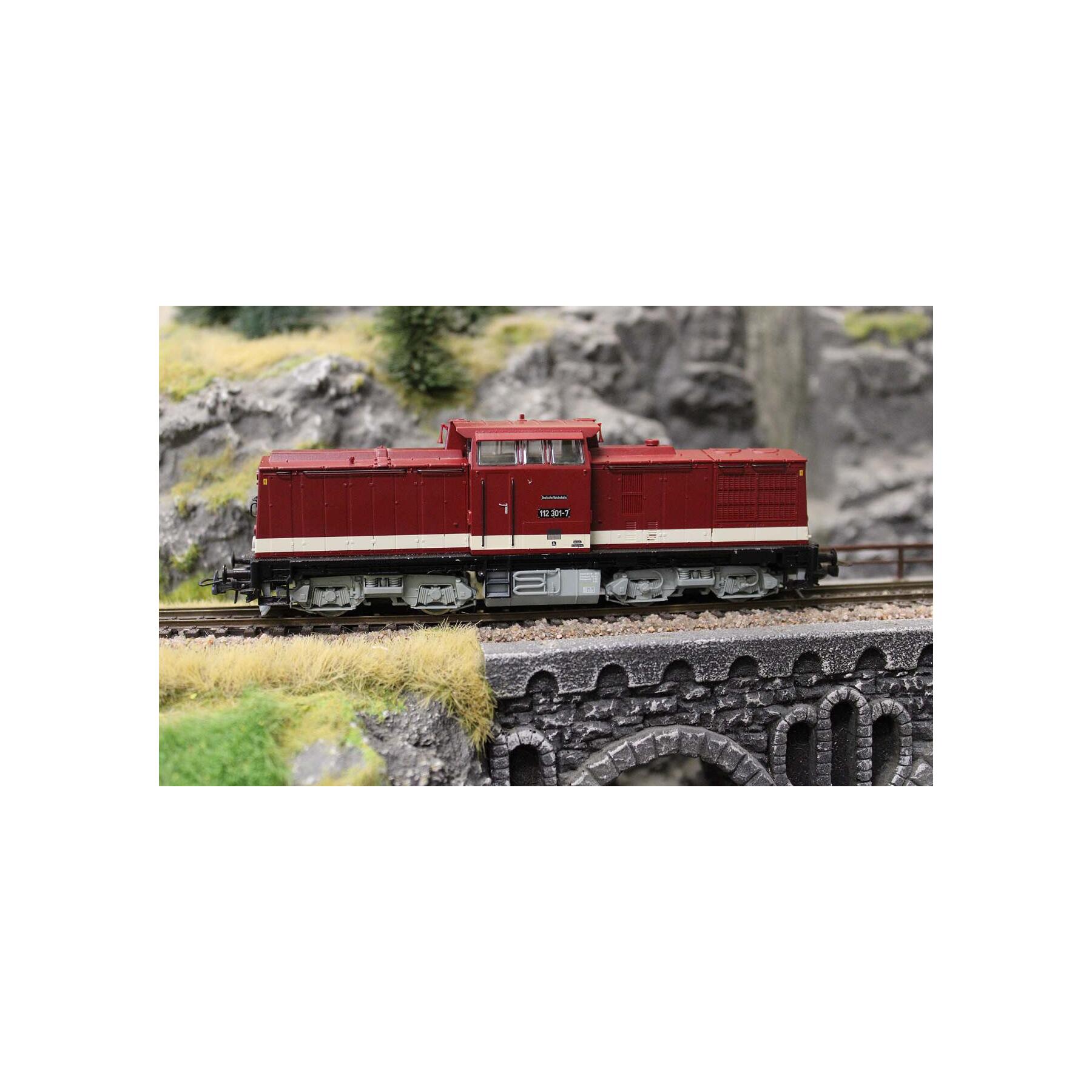 Roco 73759 Diesellokomotive BR 112 301-7 DR - OVP - mit Sound - Digital