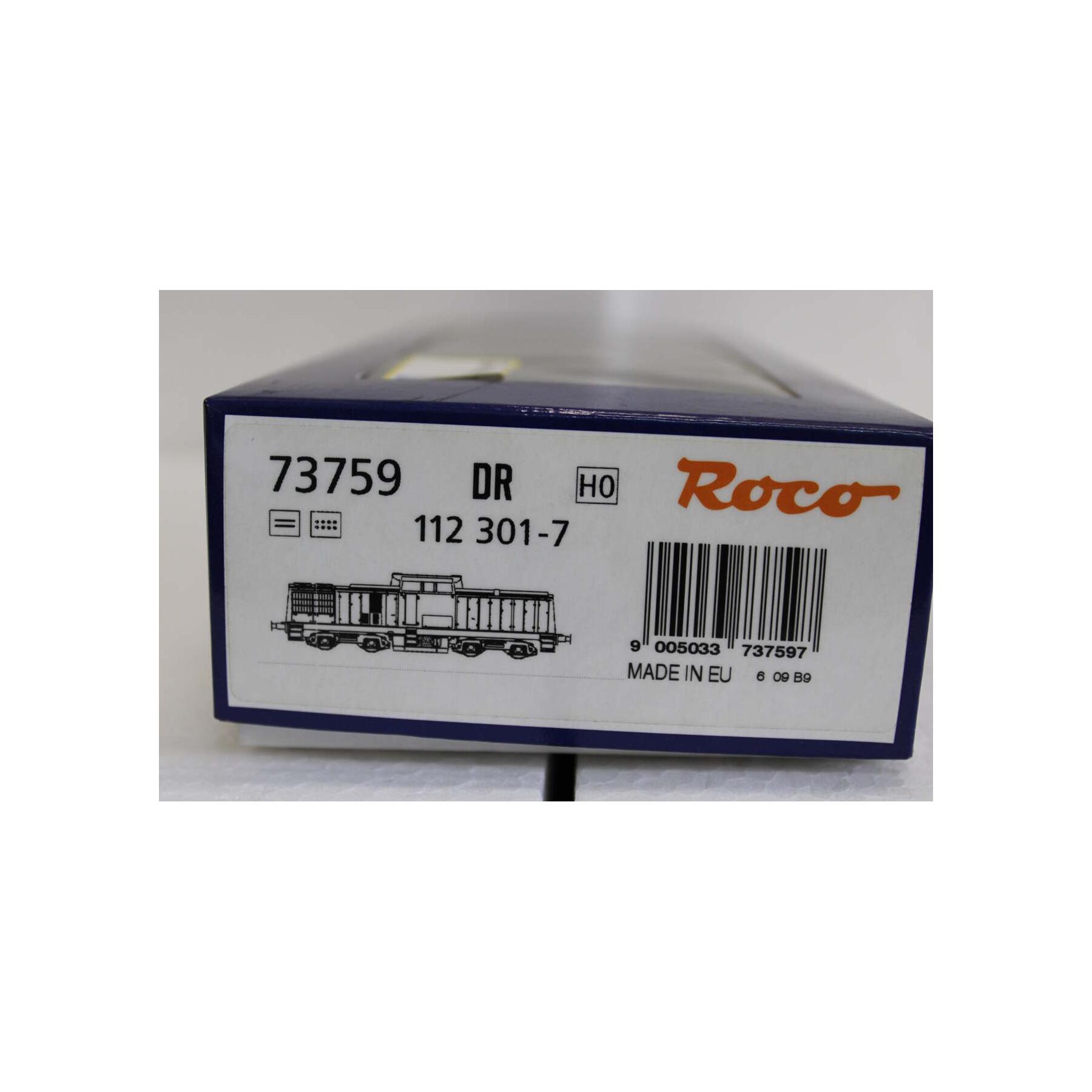 Roco 73759 Diesellokomotive BR 112 301-7 DR - OVP - mit Sound - Digital