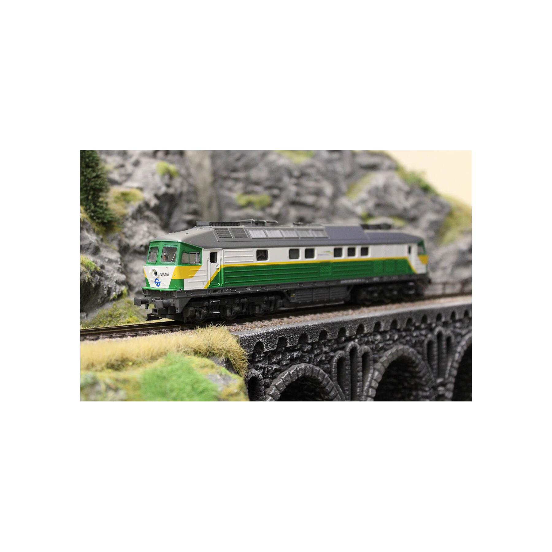 Roco 52464 H0 Diesellokomotive Rh 648 GYSEV - OVP - Digital /Sound