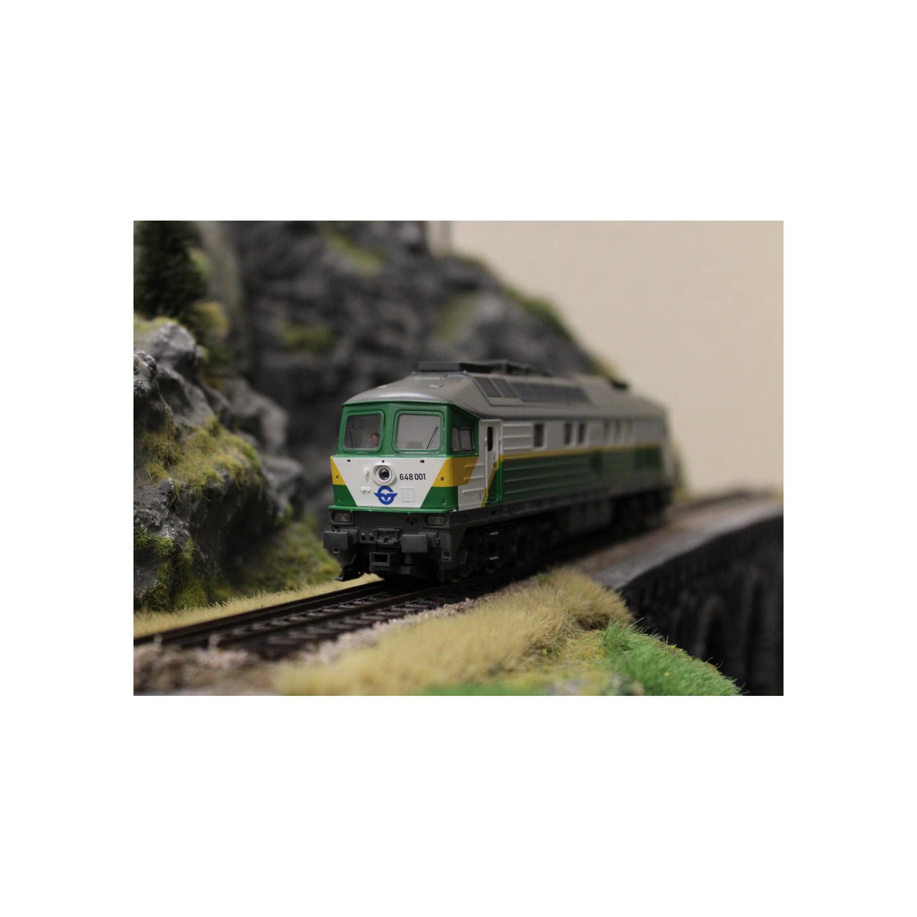 Roco 52464 H0 Diesellokomotive Rh 648 GYSEV - OVP - Digital /Sound