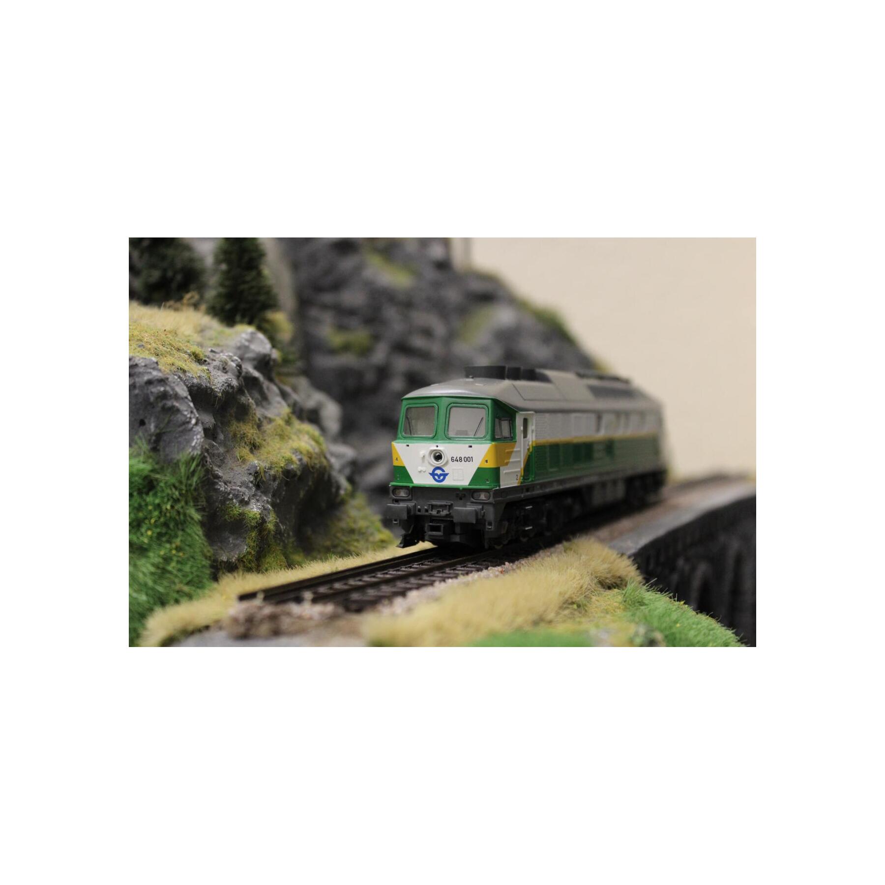 Roco 52464 H0 Diesellokomotive Rh 648 GYSEV - OVP - Digital /Sound