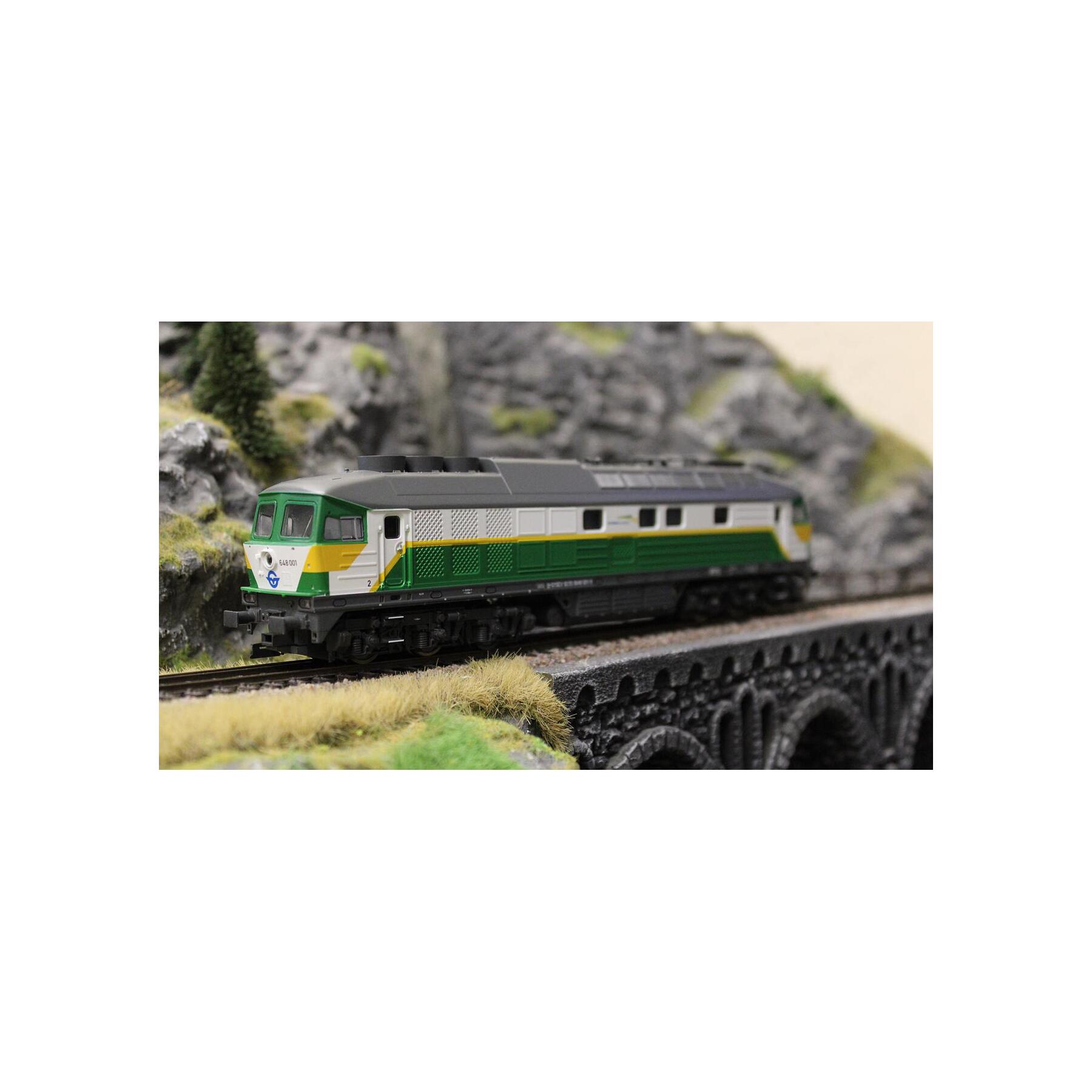 Roco 52464 H0 Diesellokomotive Rh 648 GYSEV - OVP - Digital /Sound