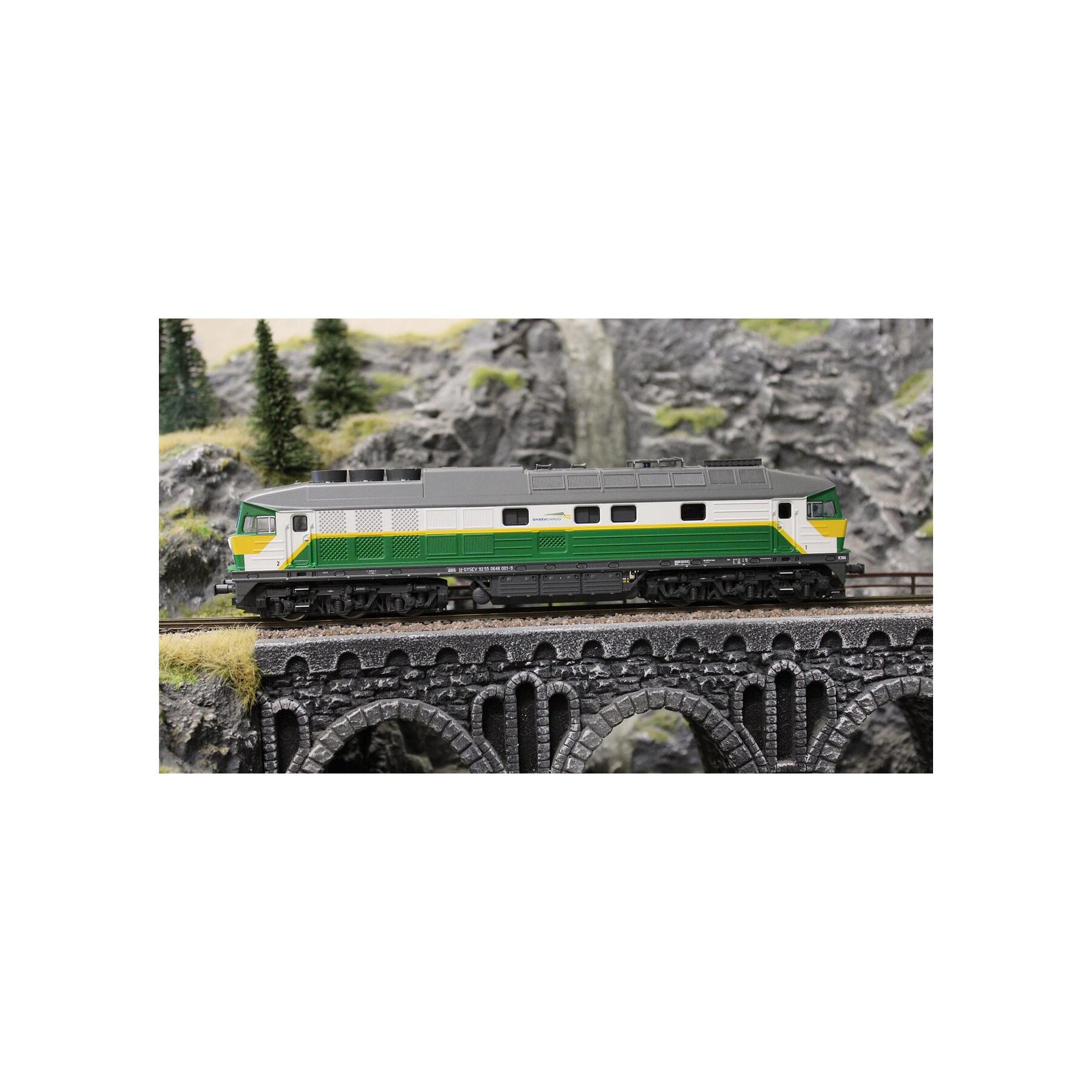 Roco 52464 H0 Diesellokomotive Rh 648 GYSEV - OVP - Digital /Sound