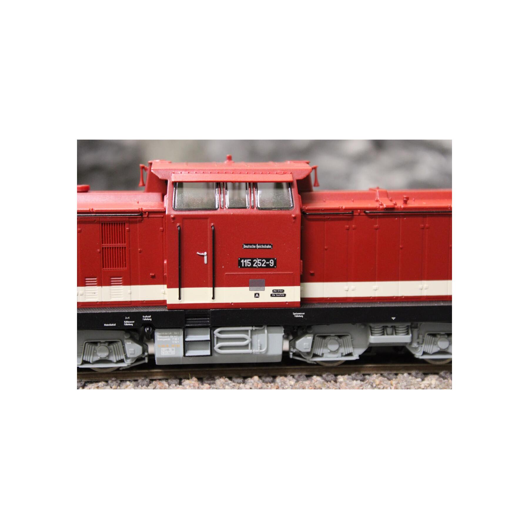 Roco 70815 Diesellokomotive BR 115 252-8 DR - OVP - mit Sound - Digital