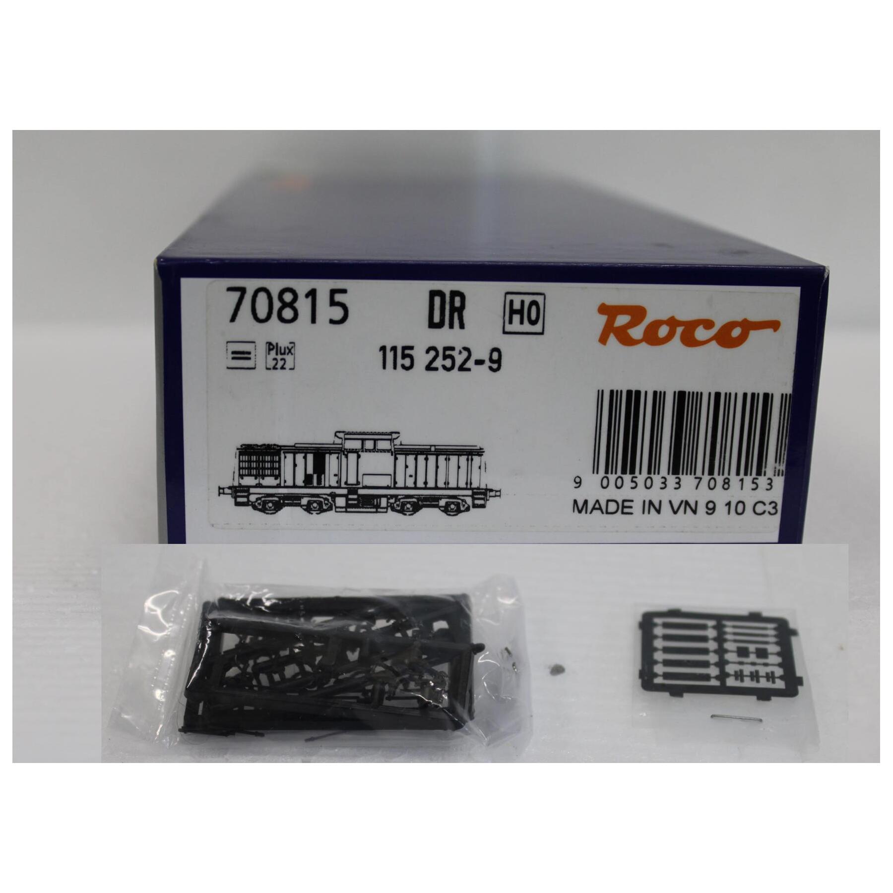 Roco 70815 Diesellokomotive BR 115 252-8 DR - OVP - mit Sound - Digital
