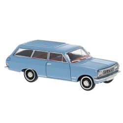 Brekina 20476 H0 Opel Rekord B CarAVan in hellblau