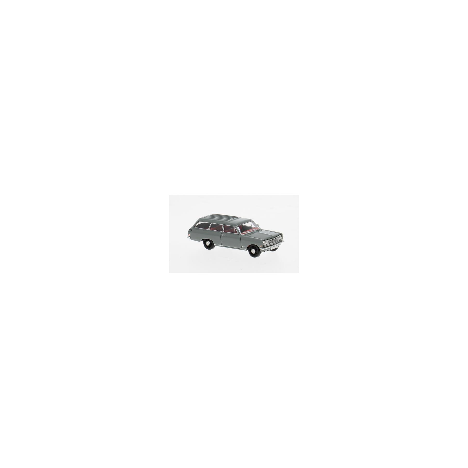 Brekina 20477 H0 Opel Rekord B CarAVan in grau