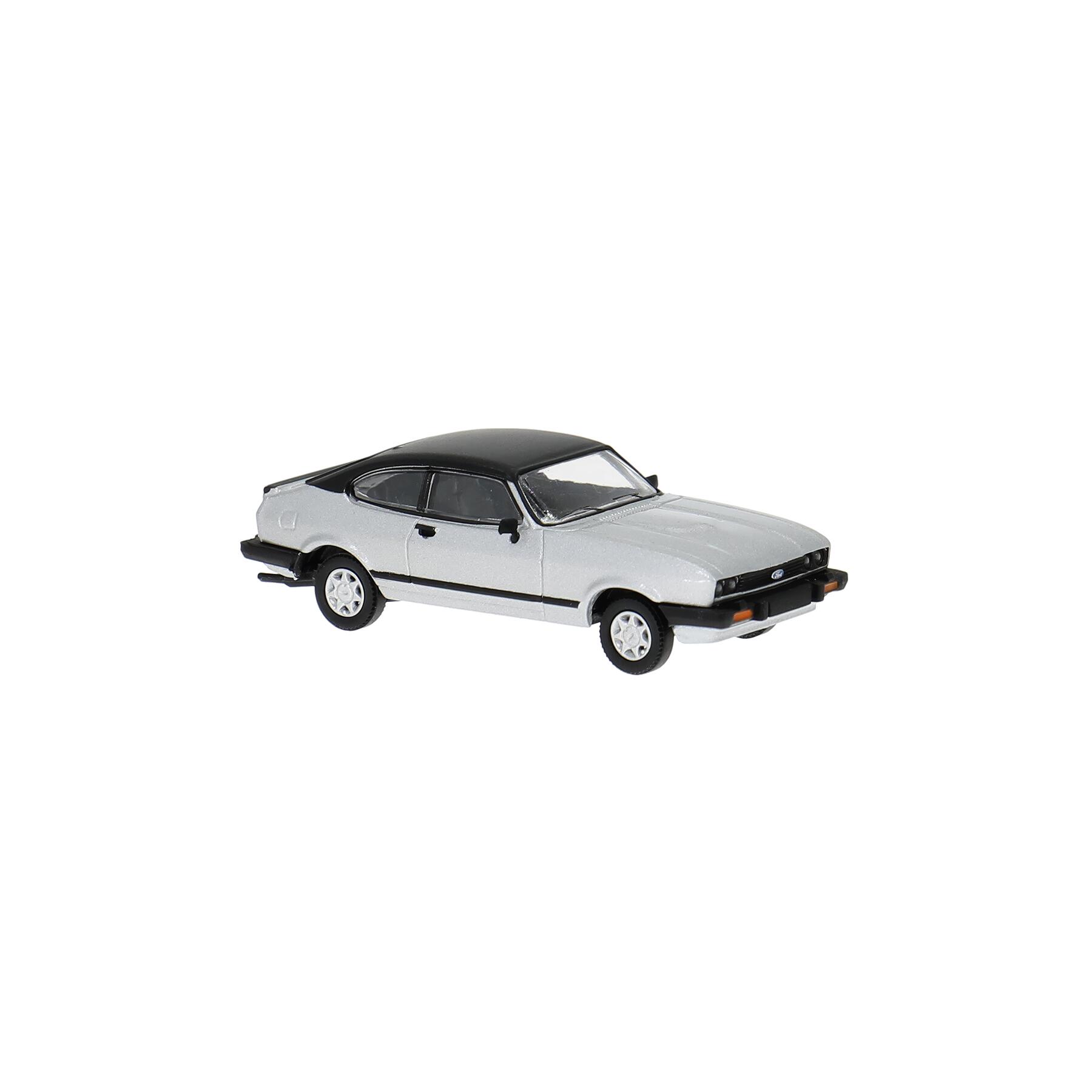 Brekina 19557 H0 Ford Capri in silber-metallic