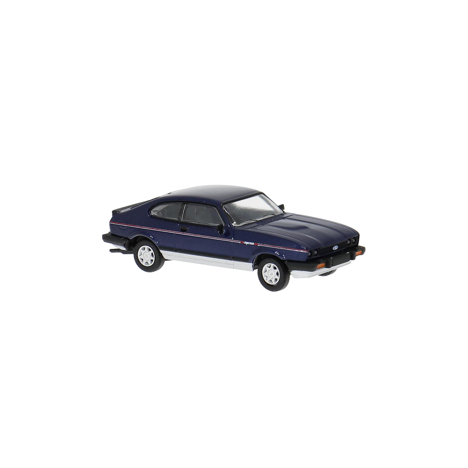 Brekina 19558 H0 Ford Capri "injection" in blau-metallic