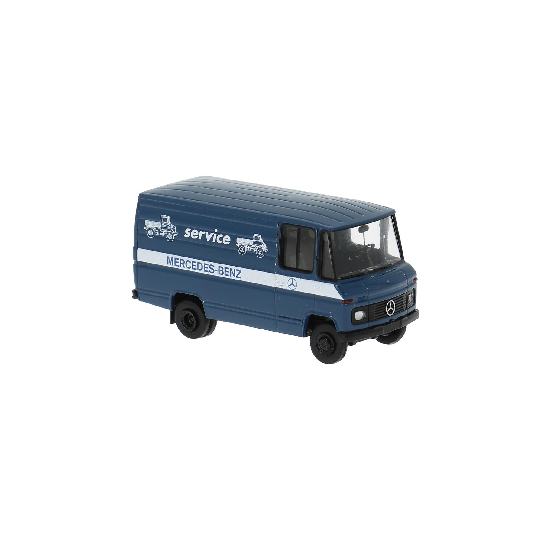 Brekina 36870 H0 MB L 406 "MB Unimog-Service"