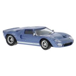 Brekina 18553 H0 Ford GT40 1966 blau-metallic