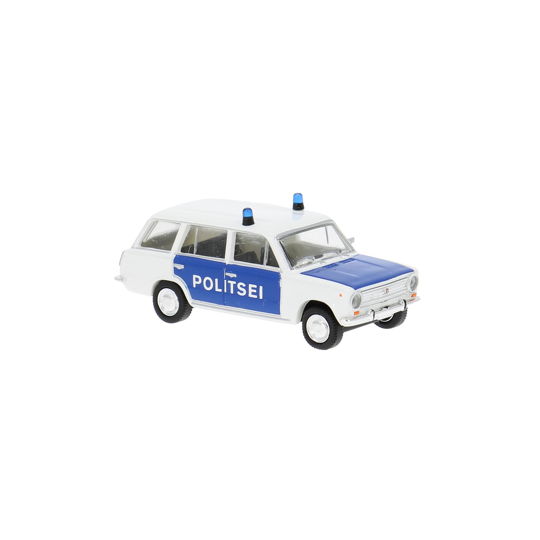 Brekina 27275 H0 Lada 2102 Kombi der estischen Polizei Politsei
