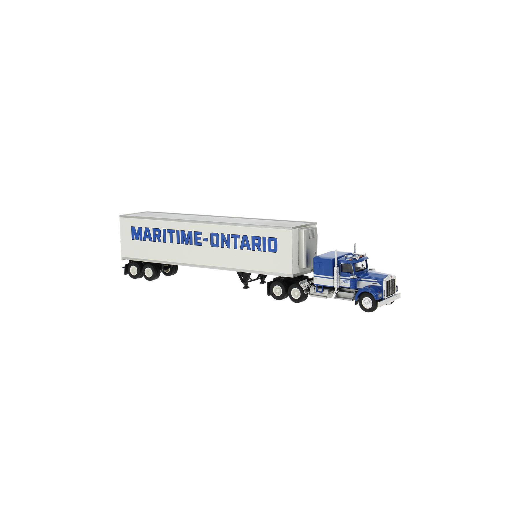 Brekina 86260 H0 Kenworth W900 Koffersattelzug "Maritime Ontario"