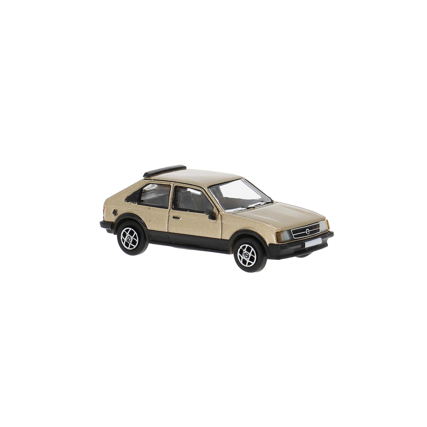 Brekina PCX871138 H0 Opel Kadett D GTE in beigegold