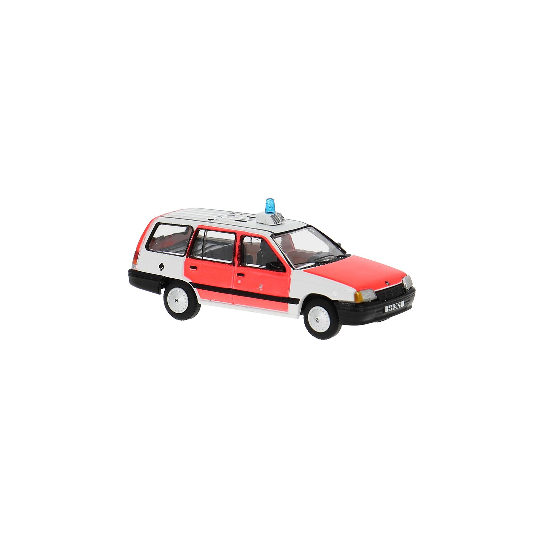 Brekina PCX870892 H0 Opel Kadett E CarAVan der FW Hamburg Version 2