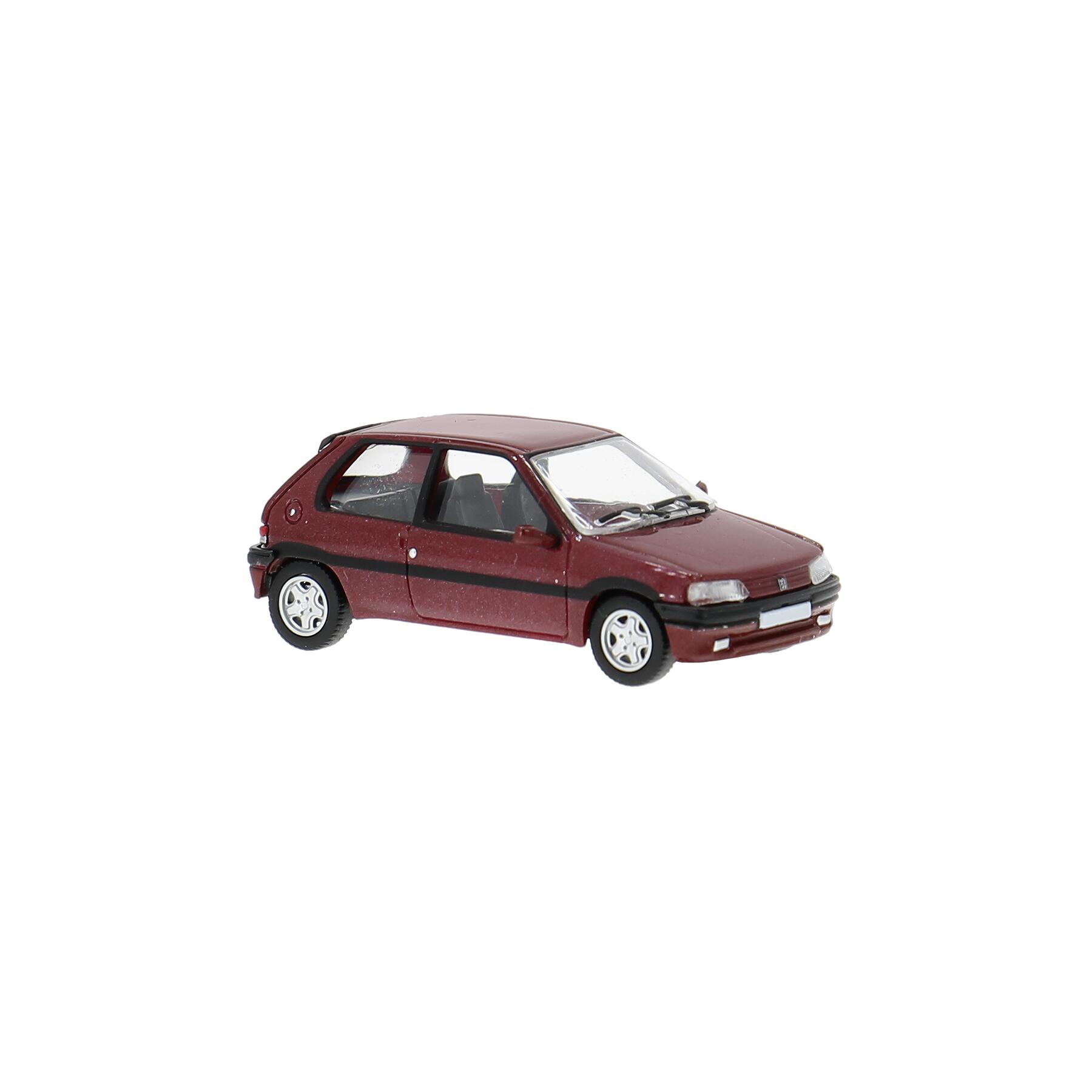 Brekina PCX870750 H0 Peugeot 106 dunkelrot met.