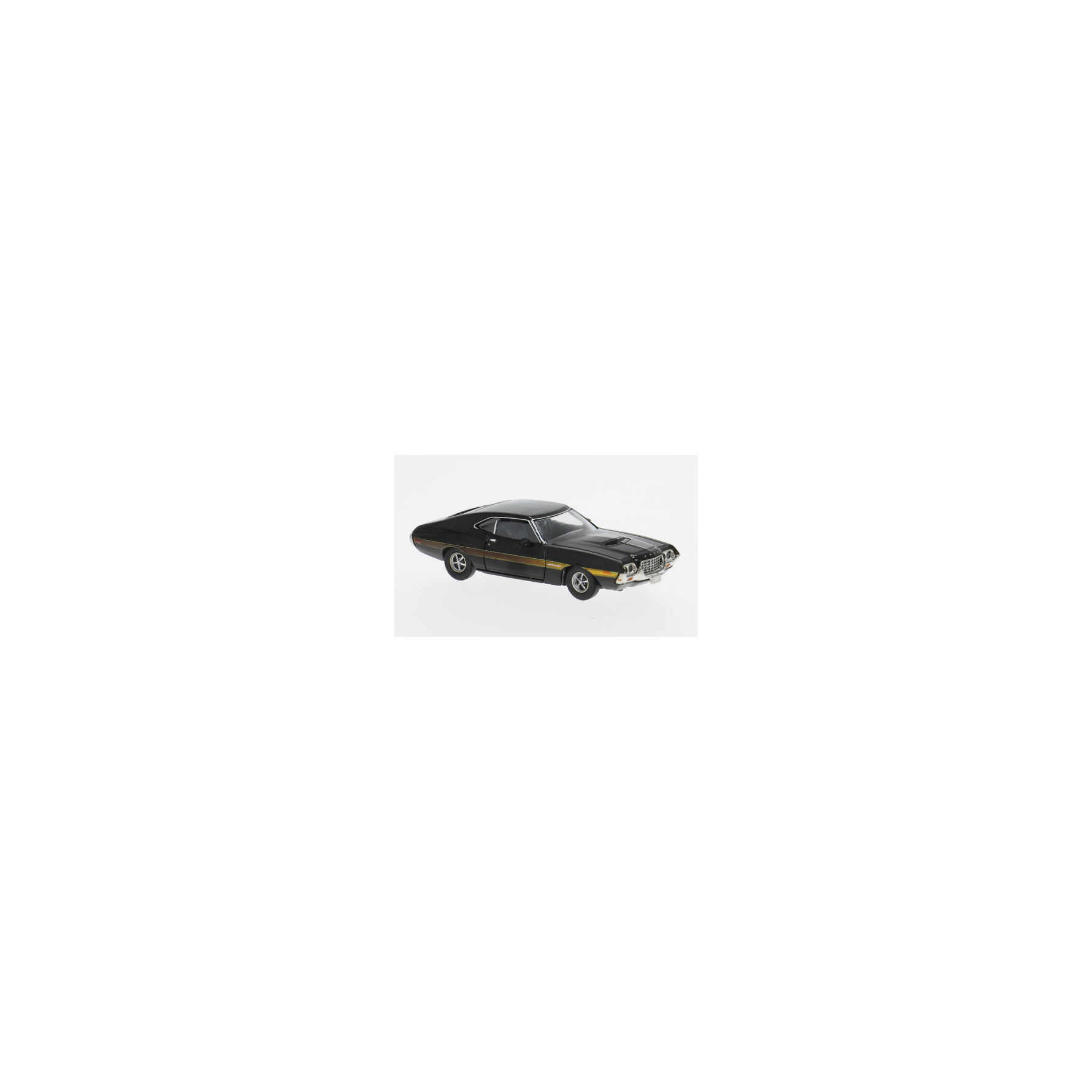 Brekina 18327 Ford Gran Torino Sport, schwarz, 1969, 1:87