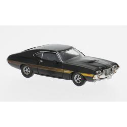 Brekina 18327 Ford Gran Torino Sport, schwarz, 1969, 1:87