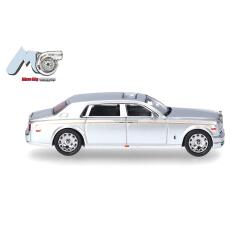 Herpa 87MC000066 MicroCity: Rolls Royce Phantom, silber 1:87