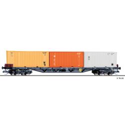 Tillig 18145 TT Containertragwagen Rgs 3910 der DR,...