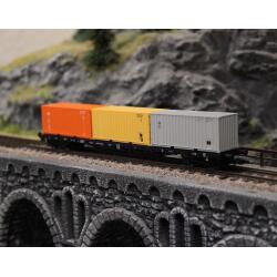 Tillig 18145 TT Containertragwagen Rgs 3910 der DR,...