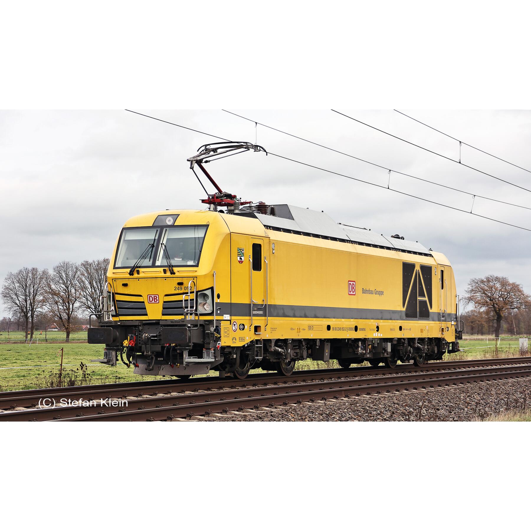 Tillig 502890 TT WS-Lok BR 249, DB Bahnbau Gruppe, Ep. VI, BS analog