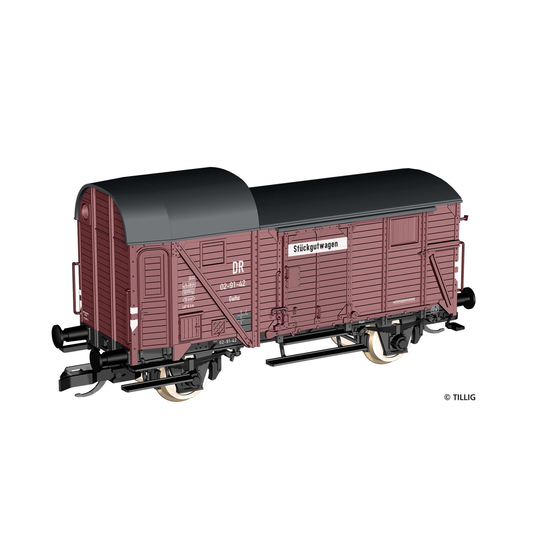 Tillig 502902 TT Stückgutwagen Gwhu der DR