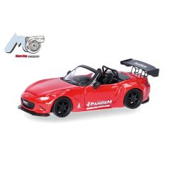 Herpa 87MC000142 Mazda MX-5 Rocket Bunny, rot