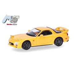 Herpa 87MC000154 Mazda RX-7, gelb (yellow)