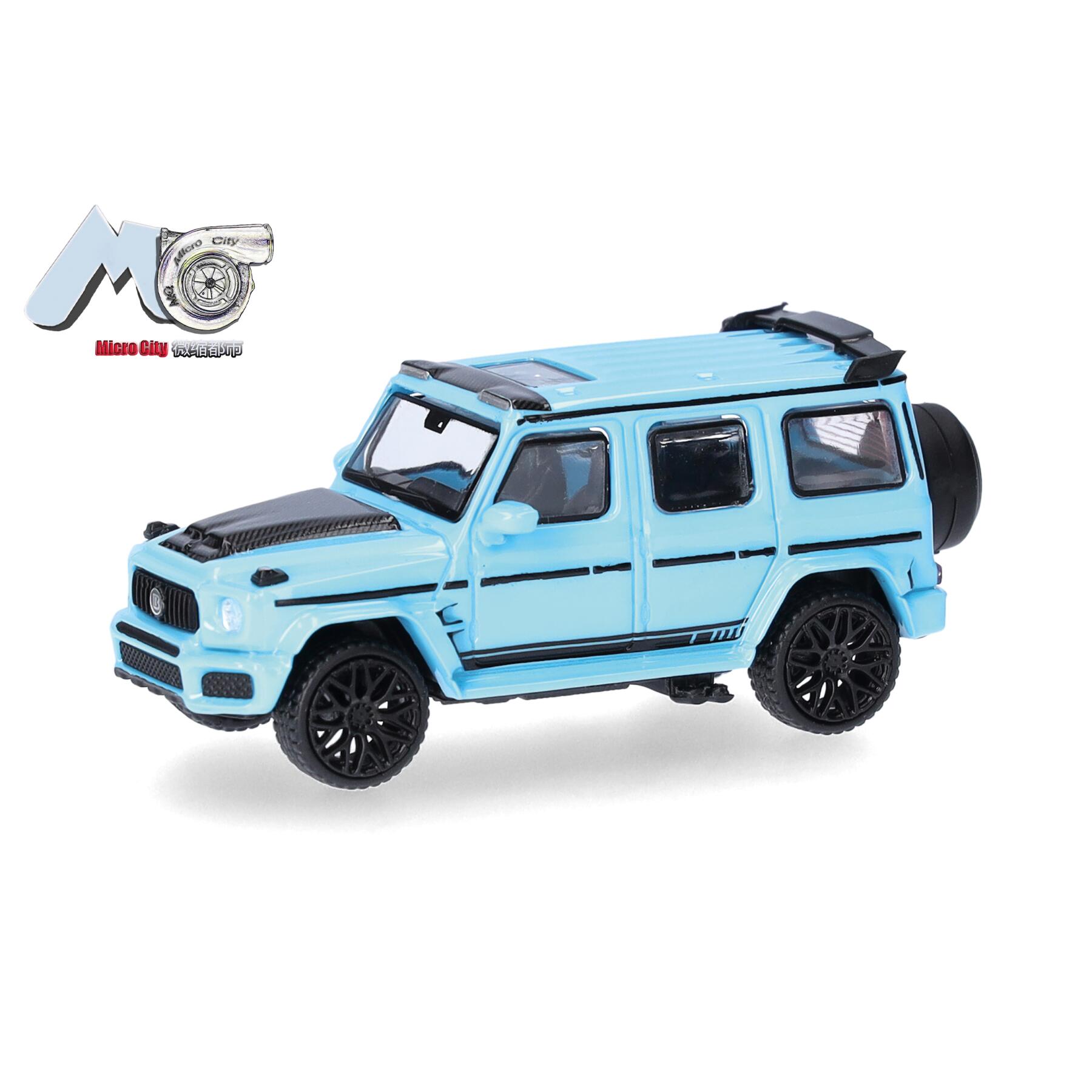 Herpa 87MC000162 Mercedes-Benz G800 Brabus blau