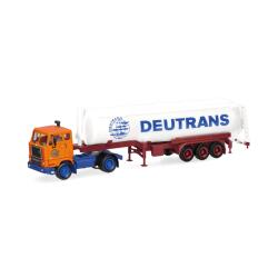 Herpa 321600 Volvo F88 Silo-Sattelzug "Deutrans"