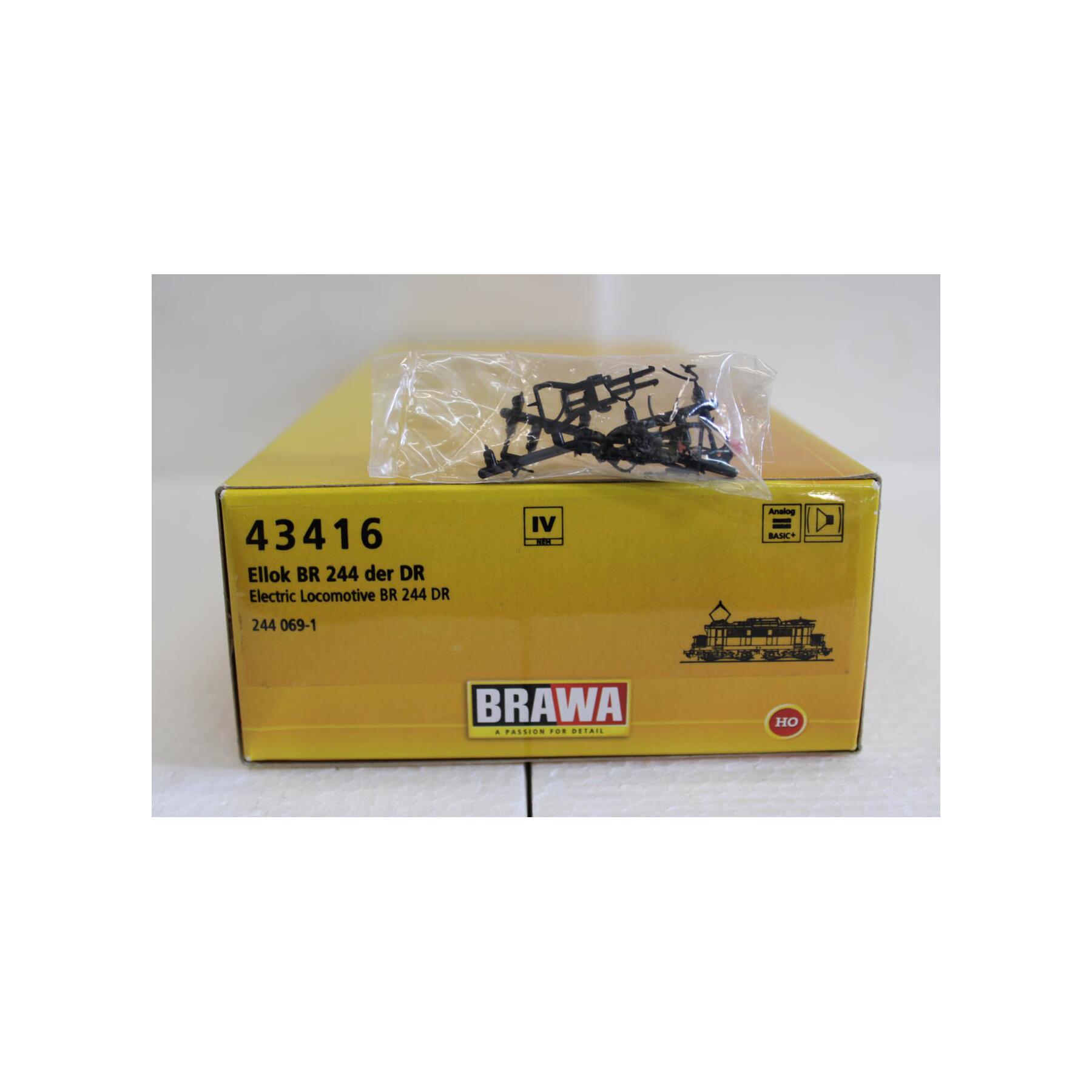 Brawa 43416 Elektrolokomotive BR 244 069-1 DR - OVP - Digital