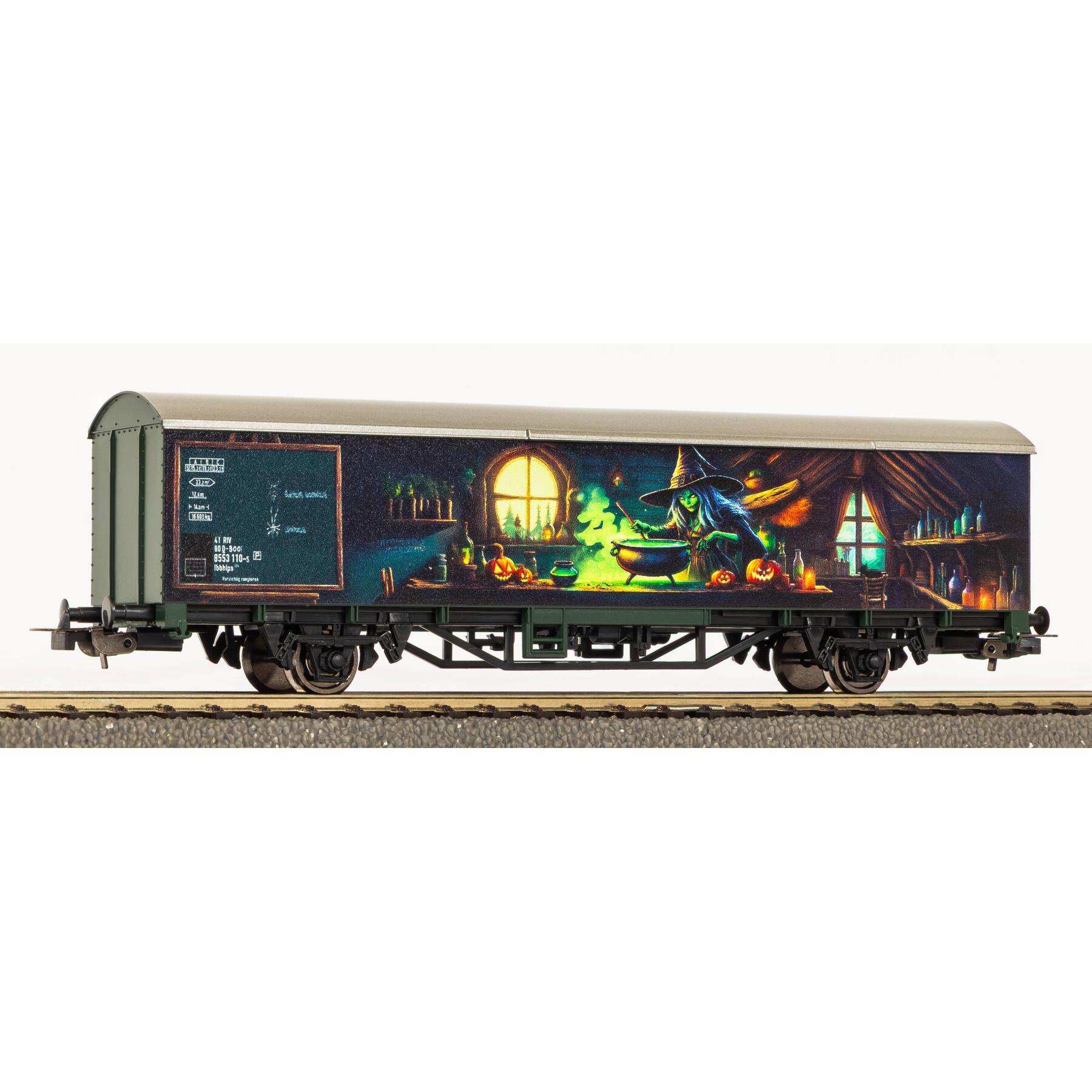 Piko 27901 H0 Gedeckter Güterwagen Halloween
