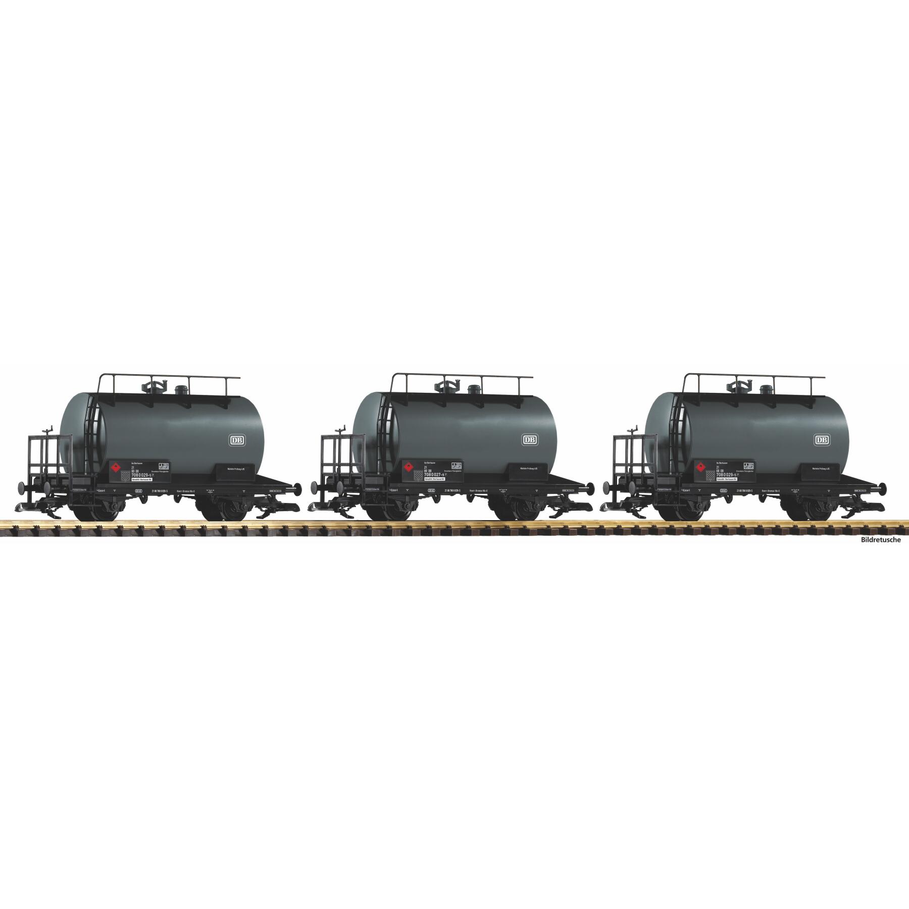 Piko 37777 G-3-er Set Kesselwagen DB IV