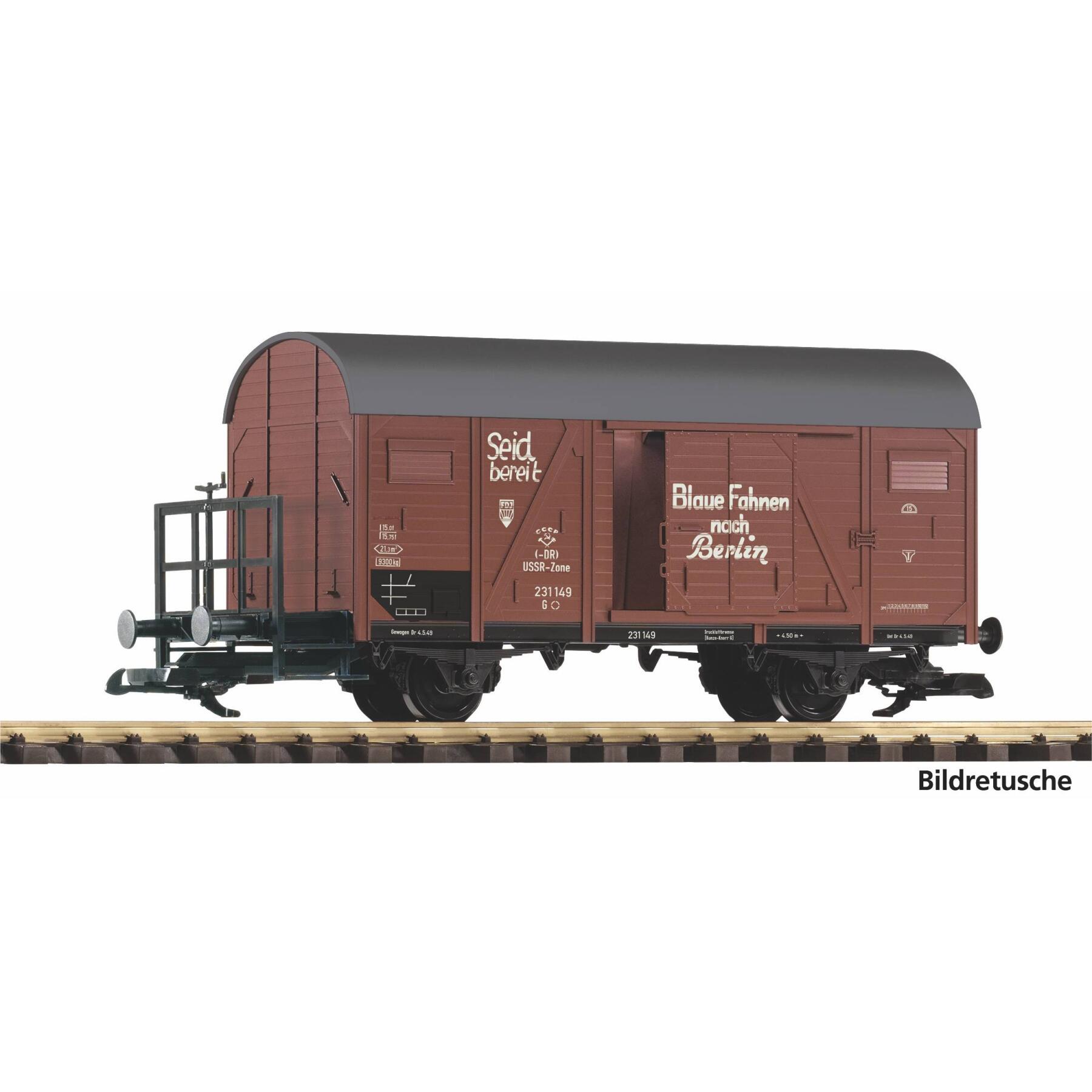 Piko 37977 G-Gedeckter Güterwagen FDJ DR III