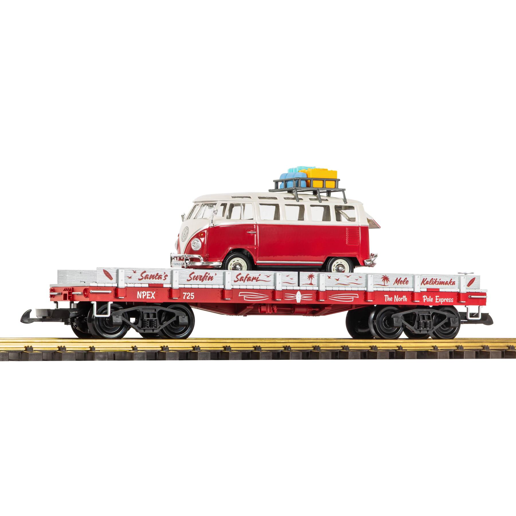 Piko 38312 G-Autotransportwagen Christmas Auto Transport VW T1