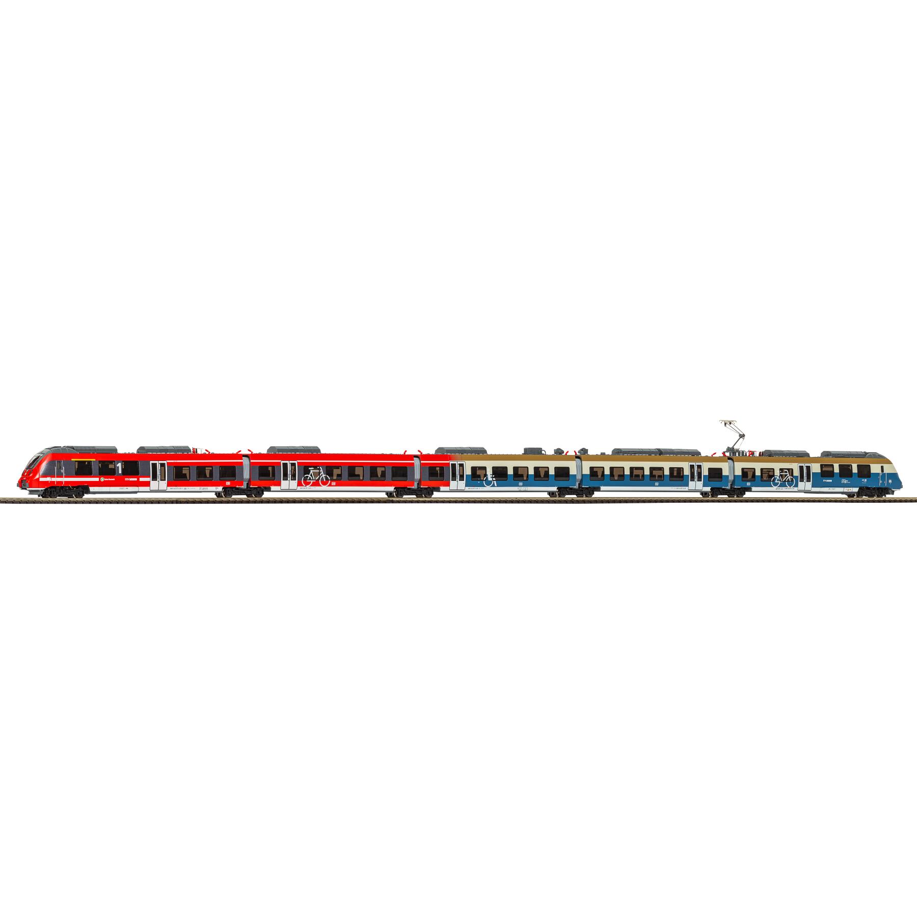 Piko 47248 TT-Triebwagen Talent 2 S-Bahn Rostock 5tlg. Jubi VI