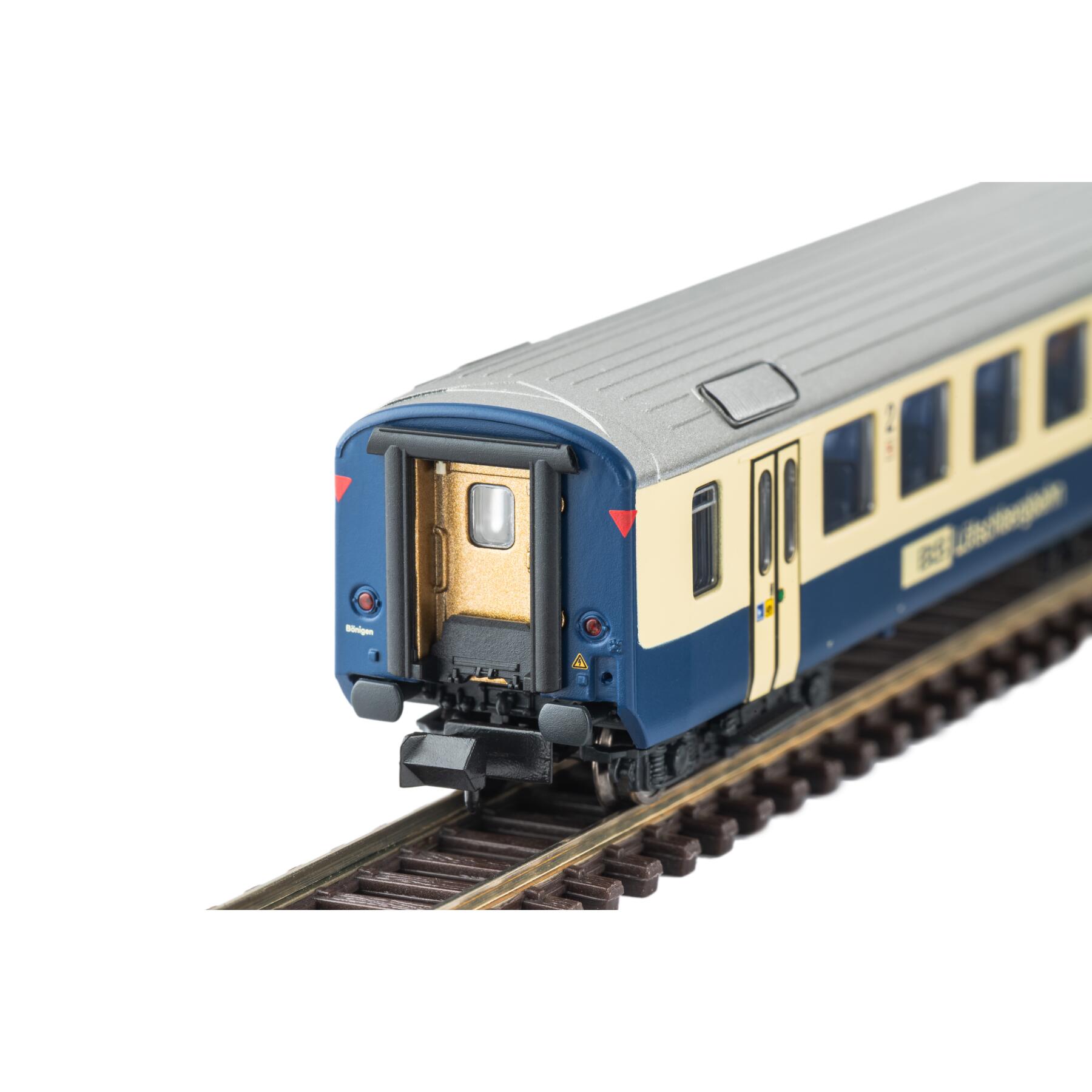 Piko 94387 N-Personenwagen EW I, 2. Klasse mit Wortmarke und Außenschwingtüren BLS V