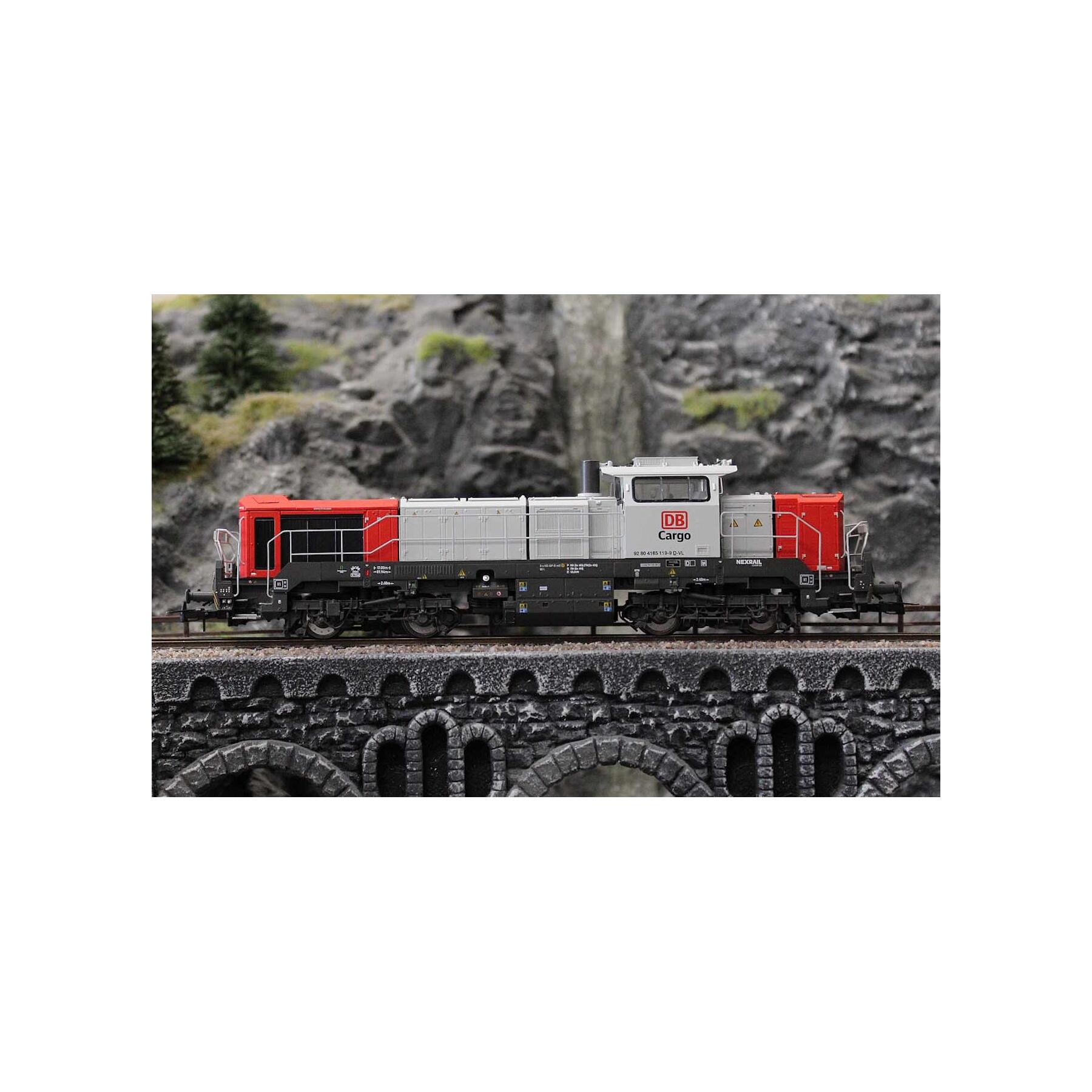 Rivarossi HR2989 H0 Dieselelektrische Lokomotive Vossloh DE18 DB Cargo